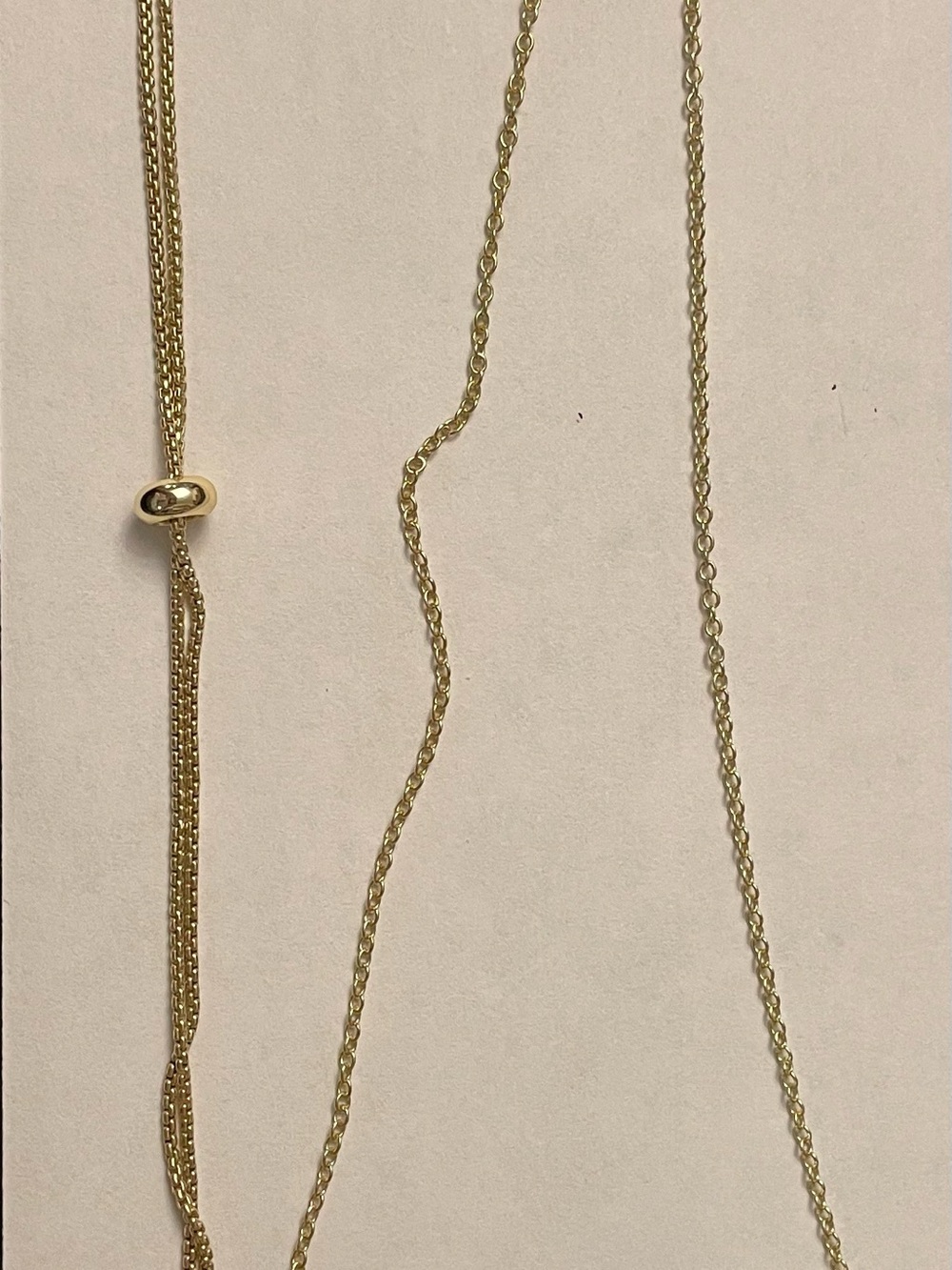 Layers Gold Trio Open Circles Necklace